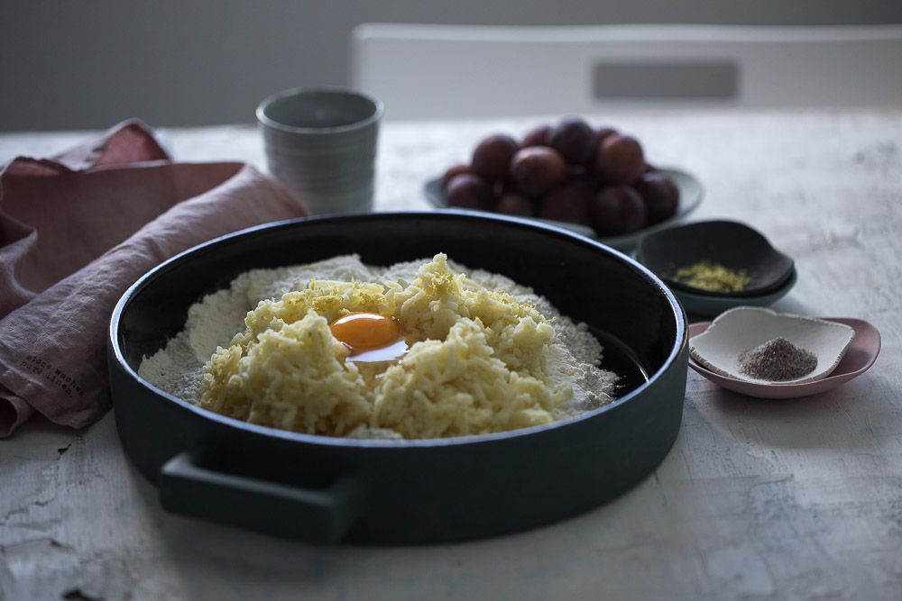 Croatian recipe Knedle Plum Dumplings